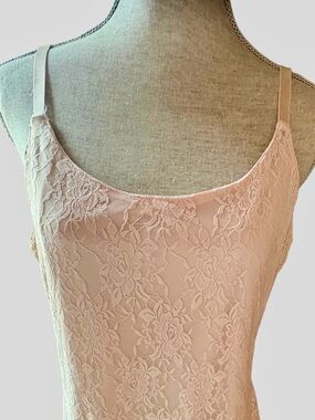 Maurice’s Lace Cami Tank Top in Soft Blush Pink